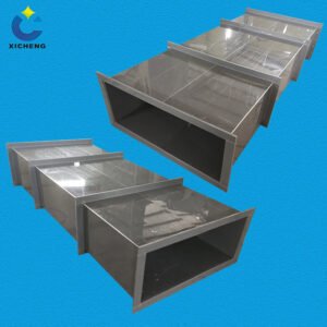 Factory Customize tubes square PVC/PP Square Pipe For Air System| Xicheng